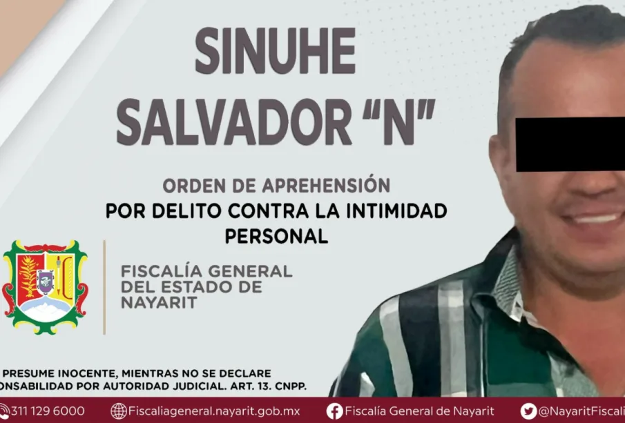 Detenido por Fiscalía de Nayarit.