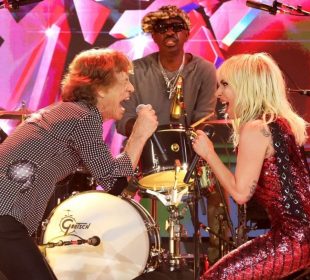 Lady Gaga y Mick Jagger en Nueva York