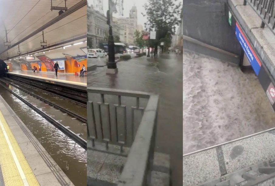 Inundaciones en Madrid