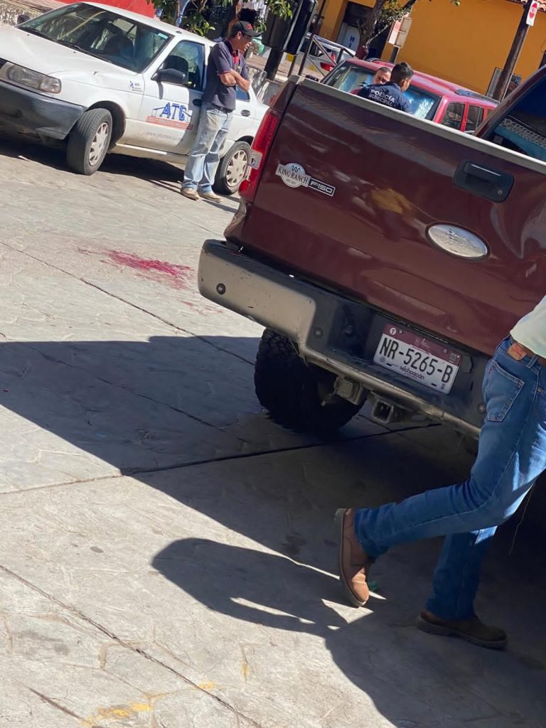 Plaza de Talpa de Allende donde se efectuó persecusión