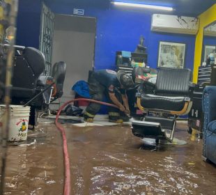 Lluvia solo causó daños materiales