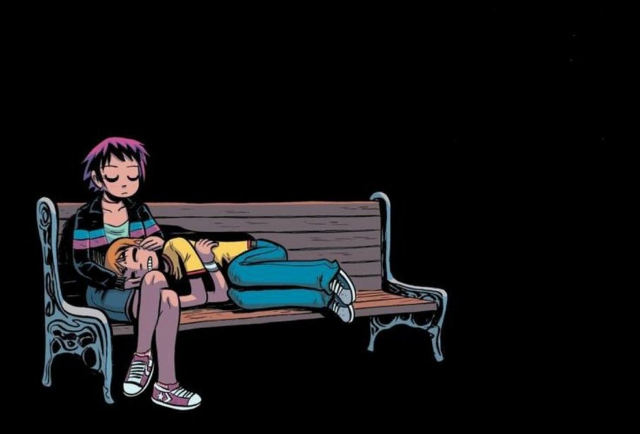 Scott Pilgrim y Ramona Flowers