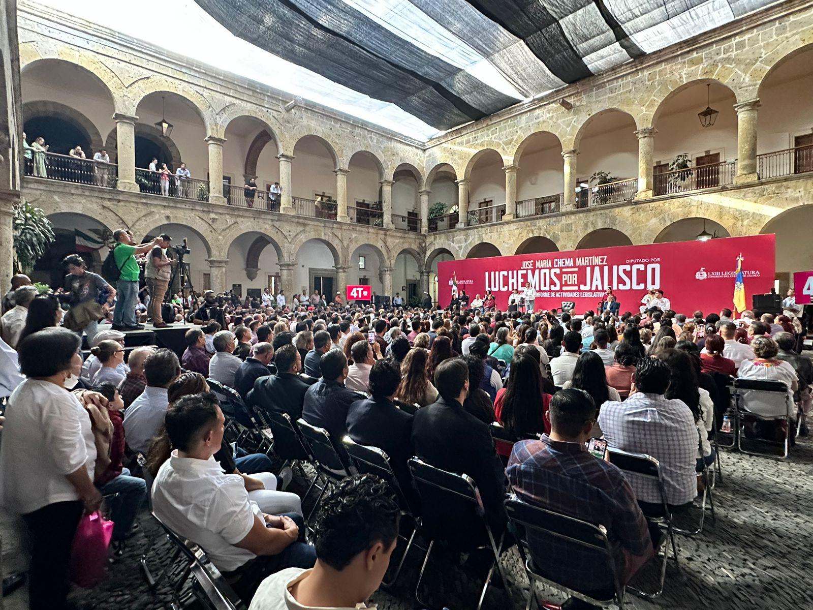 Simpatizantes de “Chema” Martínez