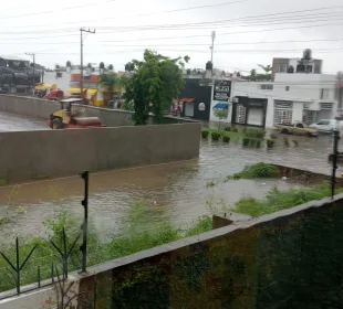 Bahía de Banderas inundada