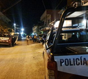 Unidad de la Policía Municipal en la colonia Villa de Guadalupe