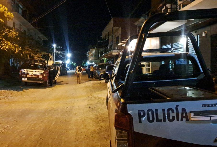 Unidad de la Policía Municipal en la colonia Villa de Guadalupe