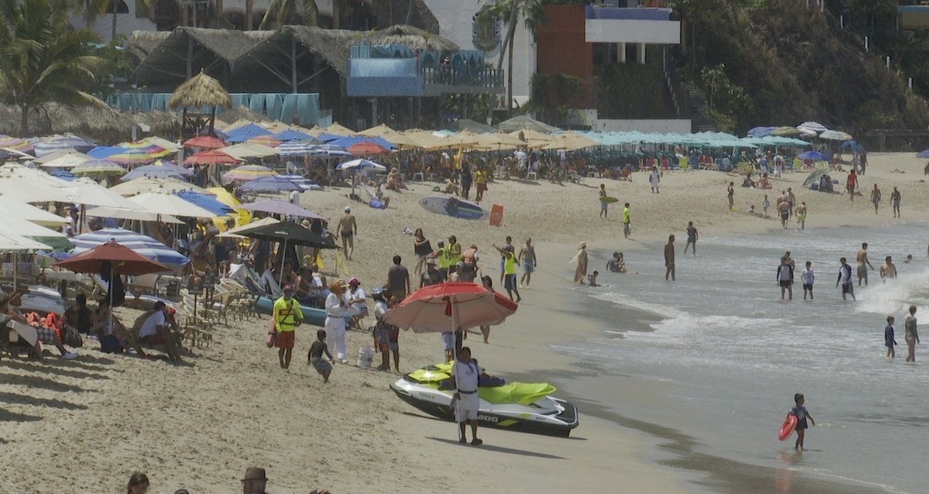 Zona de la playa en Puerto Vallarta