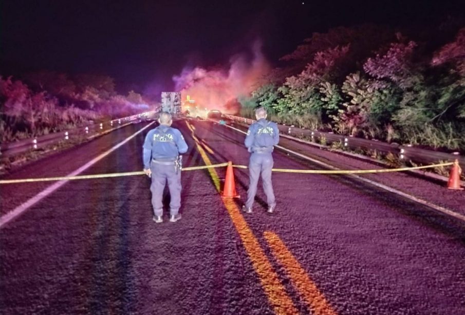 Accidente carretero.