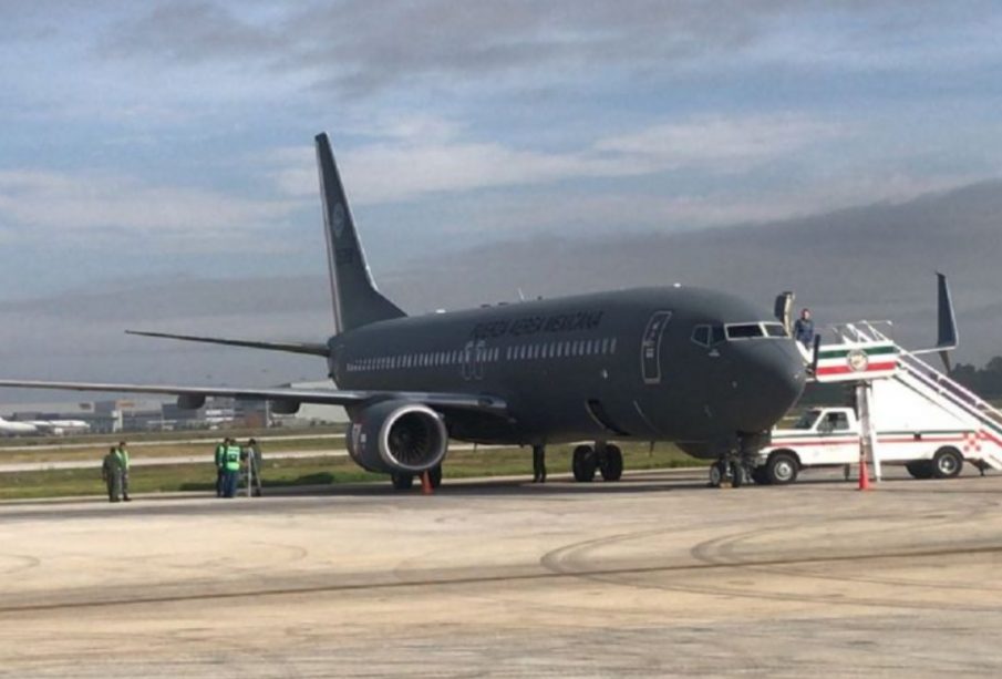 Avión de la Fuerza Área Mexicana