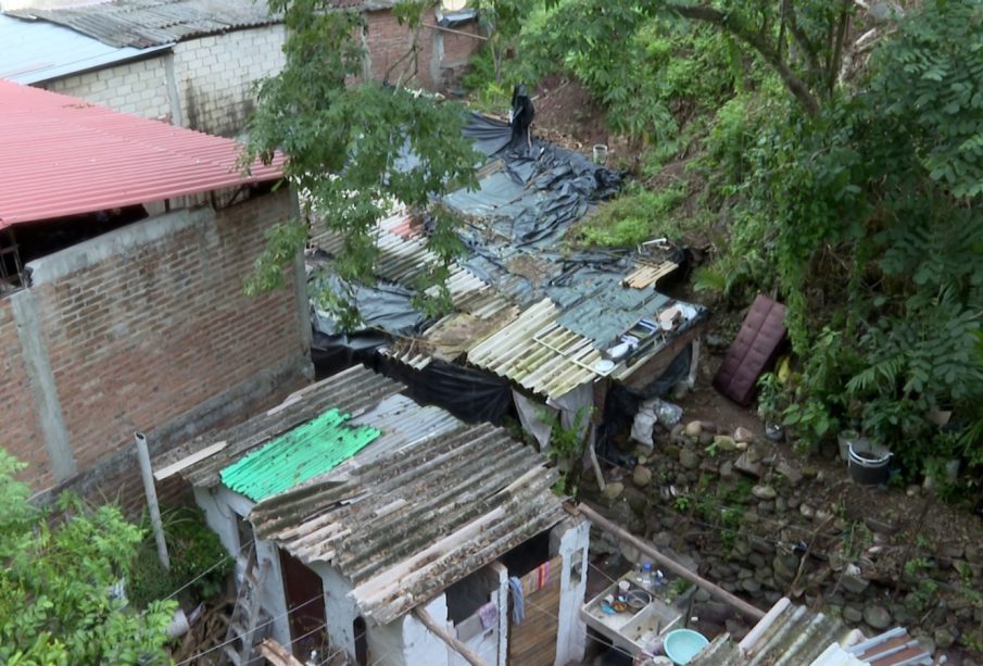 Casas de la colonia Paso Ancho