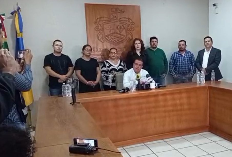 Rueda de prensa del Gobierno Municipal de Juanacatlán, Jalisco