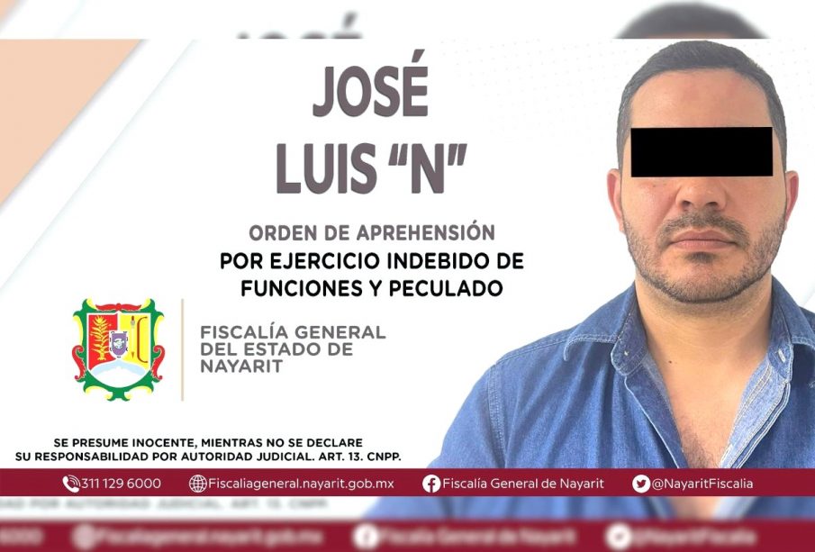 José Luis "N", ficha de detención