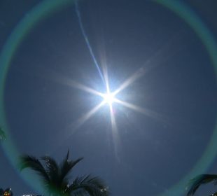 Eclipse solar en Vallarta.