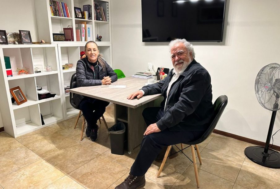 Claudia Sheinbaum y Alejandro Encinas.