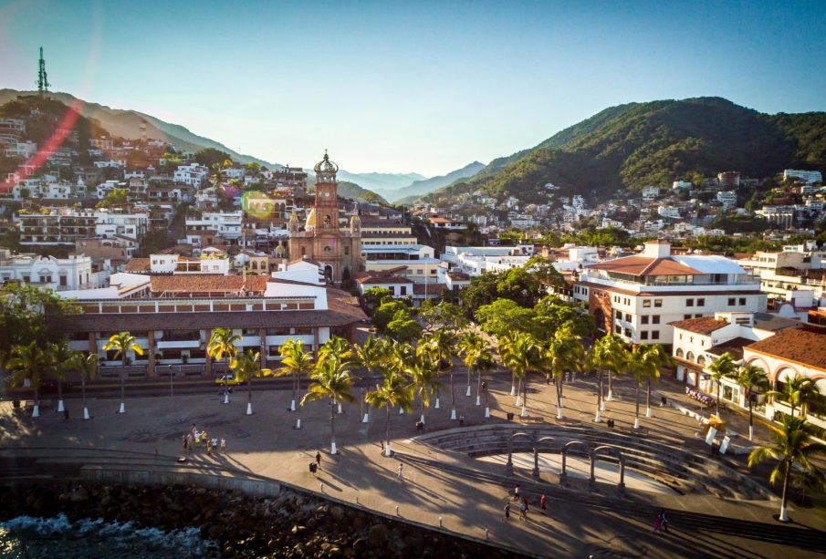 espíritu de Vallarta, vista aérea del centro