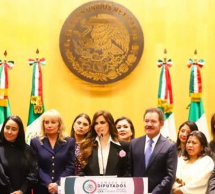 Gloria Trevi en la Cámara de Diputados