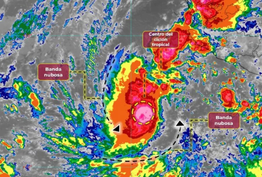 Tormenta Lidia.