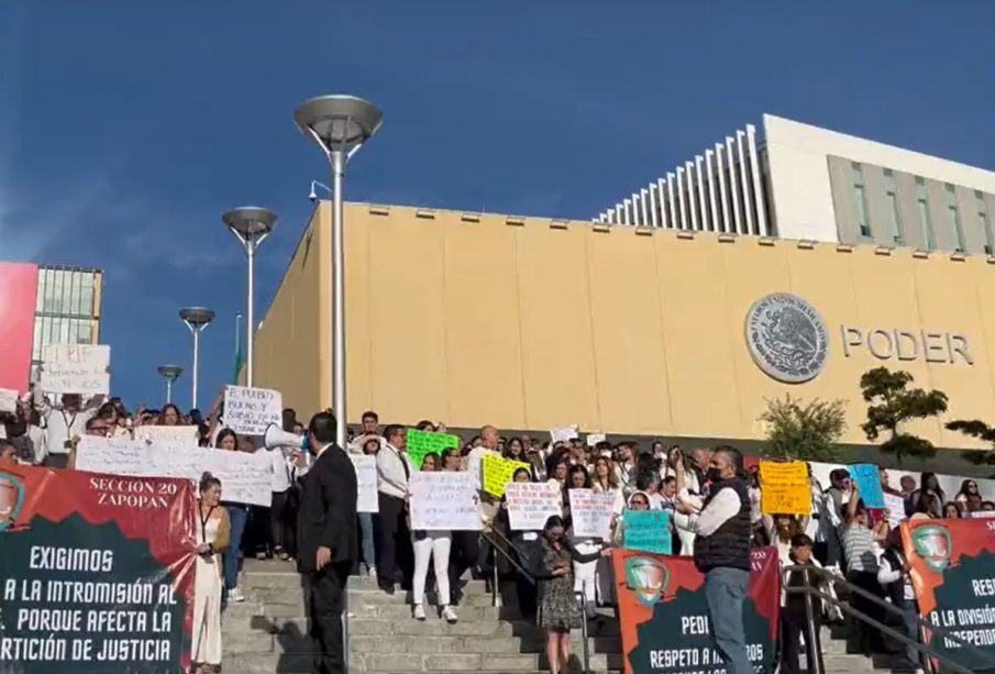 Manifestación del Poder Judicial.