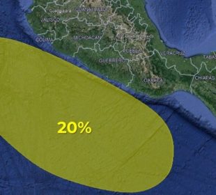 Mapa del suroeste de México