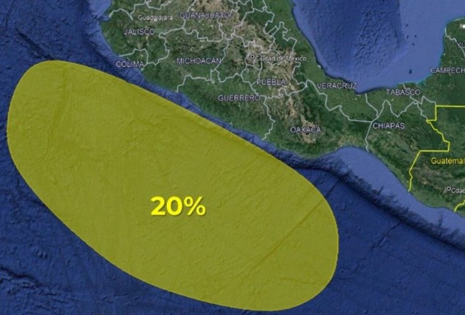 Mapa del suroeste de México