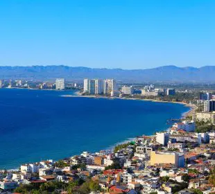 Vista panorámica de Puerto Vallarta