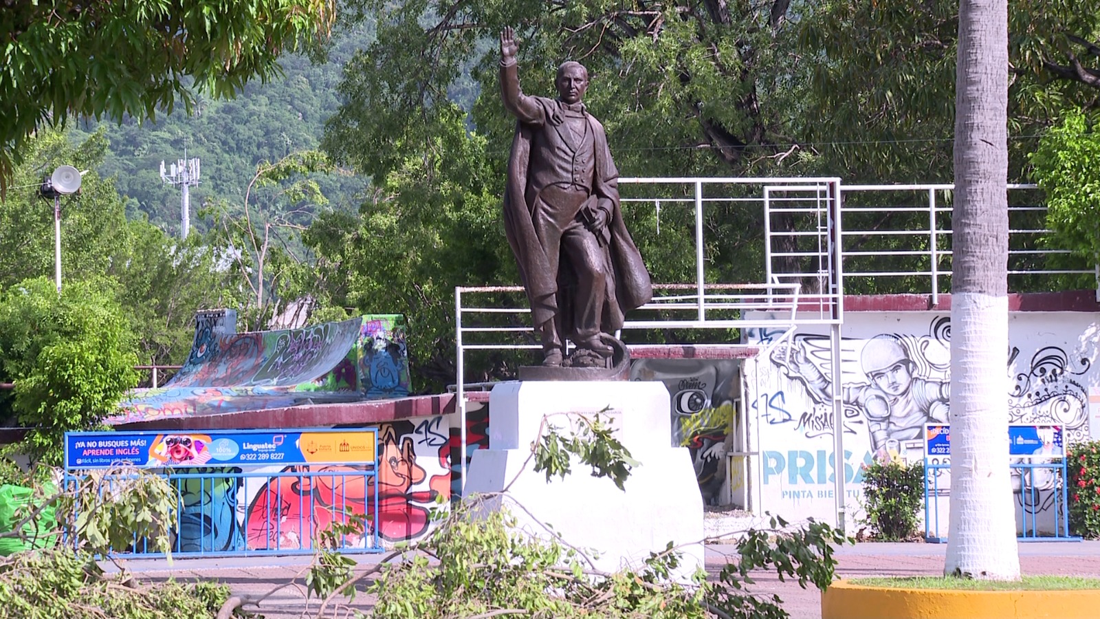 Destrozos de Lidia en Vallarta.