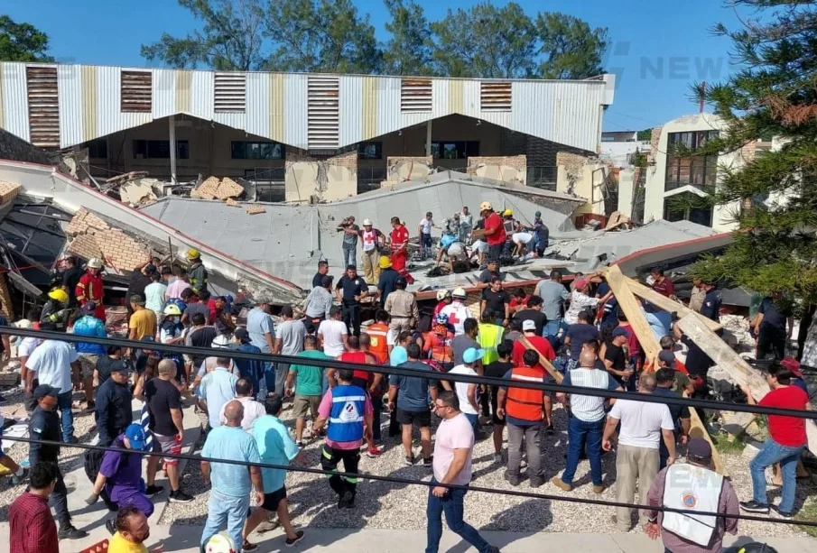 Hasta las 21 horas de este domingo se reportaban nueve personas fallecidas