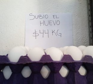 Anuncio sobre aumento del Kg del huevo