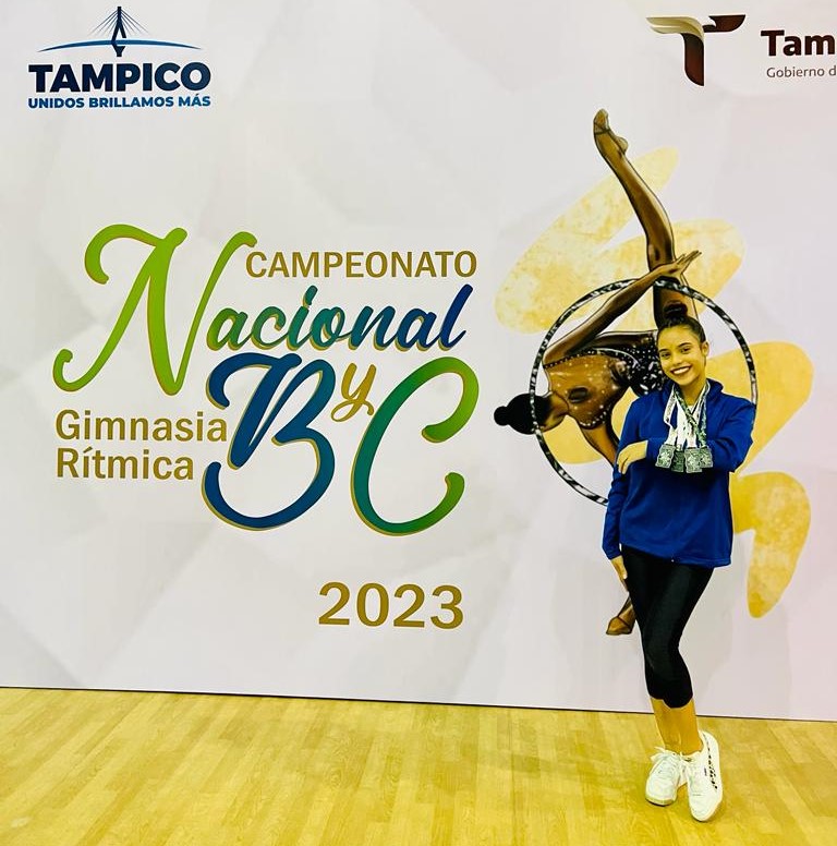 Gimanasta vallartense campeona del nacional ByC