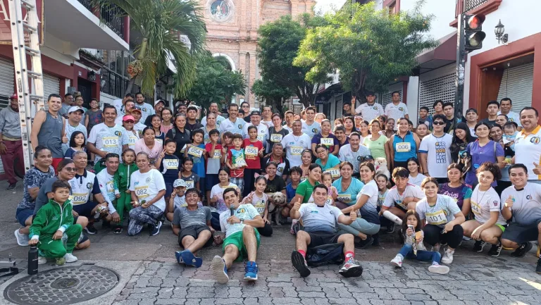 Participantes de carrera recreativa