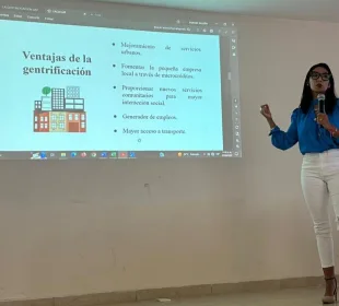 Diputidad es tundida en redes por destacar "ventajas de la gentrificación"