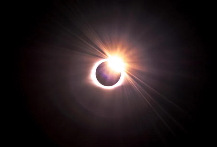 Eclipse solar en Jalisco.