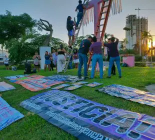 Mujeres en la marcha del 25N