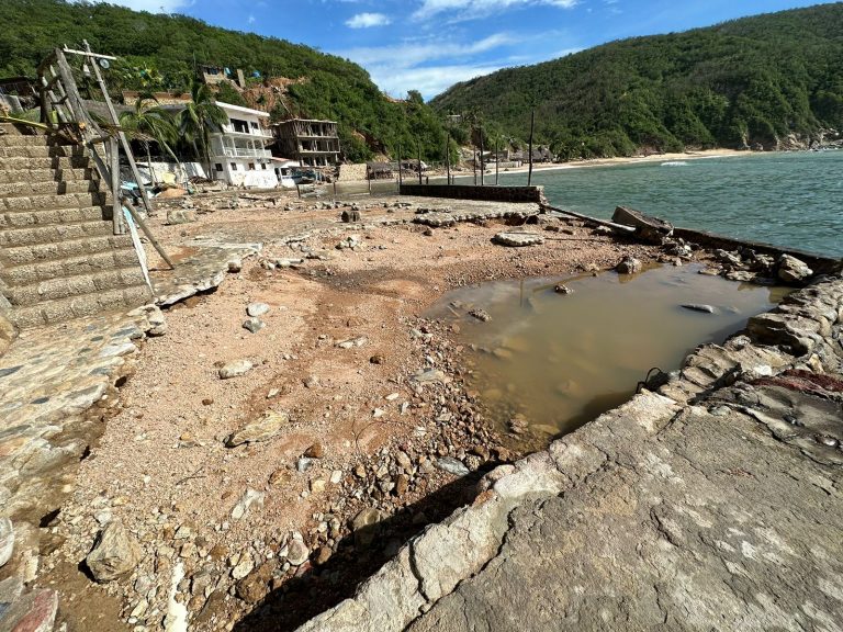 Afectaciones por Lidia en Cabo Corrientes