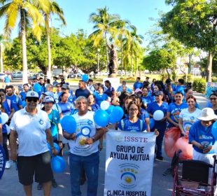 Personas en actividad física por el Día de la Diabetes