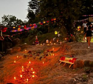 Altar de muertos prehispánico