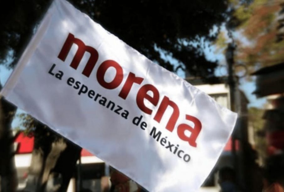 Bandera de Morena