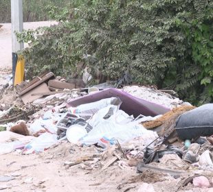 Basura en brecha Amapola