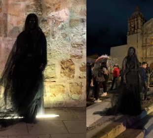 Mujer sombra Oaxaca