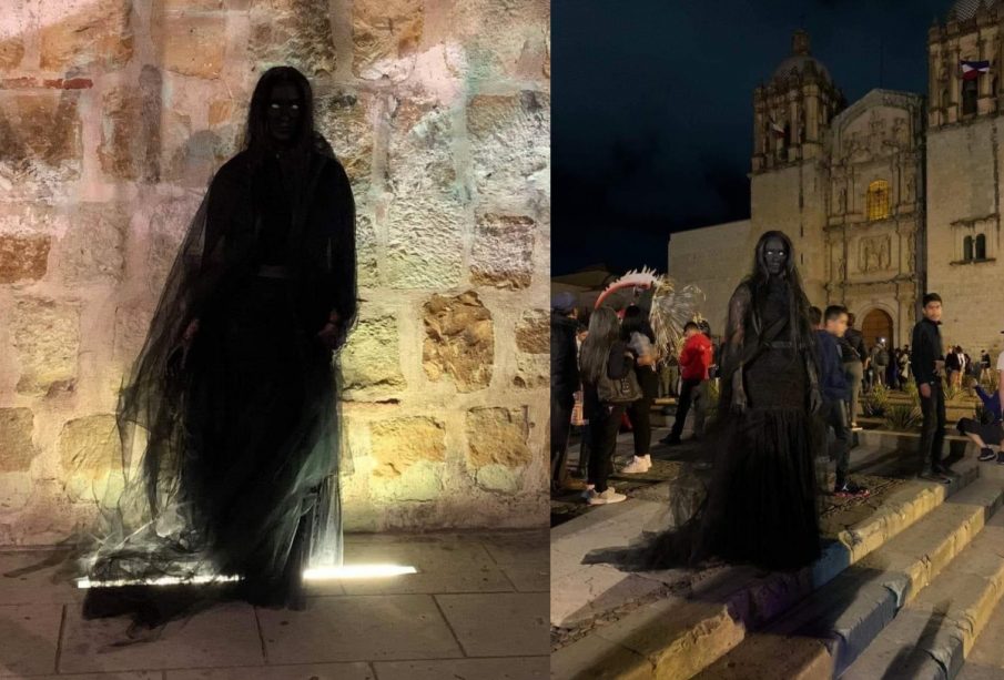 Mujer sombra Oaxaca