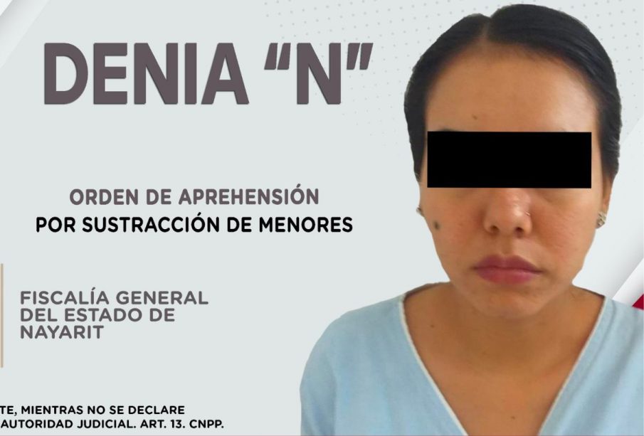 Ficha de detención de Denia N