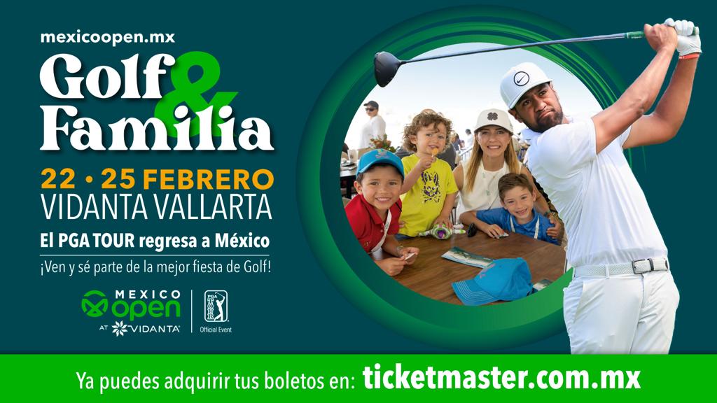 Invitación al torneo de golf Vidanta Vallarta