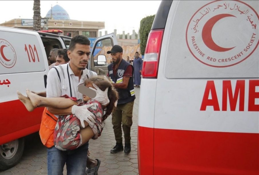 Israel bombardeó el mayor hospital de Gaza