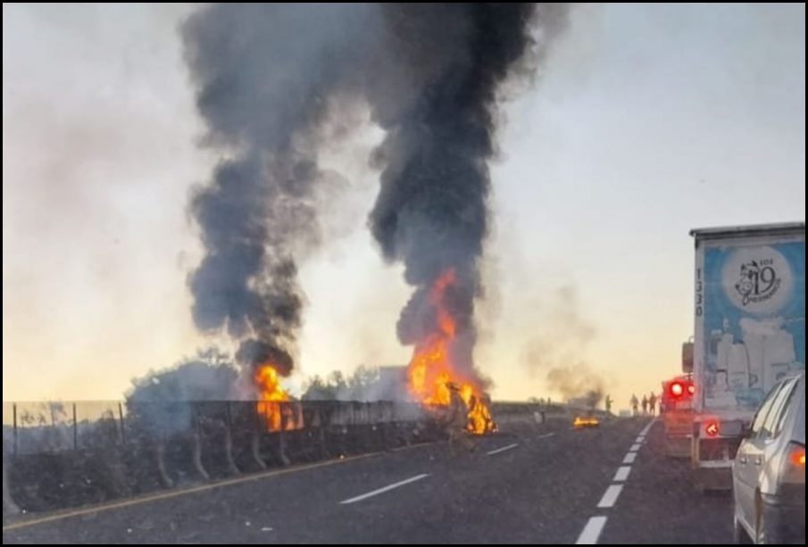 Accidente en Ciudad Guzmán.