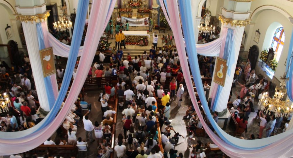 Casi 20 mil personas acuden año con año a la parroquia de Nuestra Señora de Guadalupe durante las peregrinaciones en Puerto Vallarta