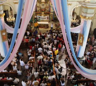 Casi 20 mil personas acuden año con año a la parroquia de Nuestra Señora de Guadalupe durante las peregrinaciones en Puerto Vallarta