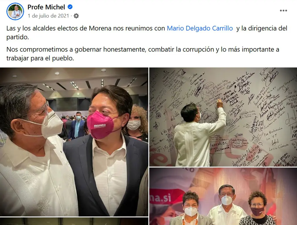 Luis Michel y Mario Delgado