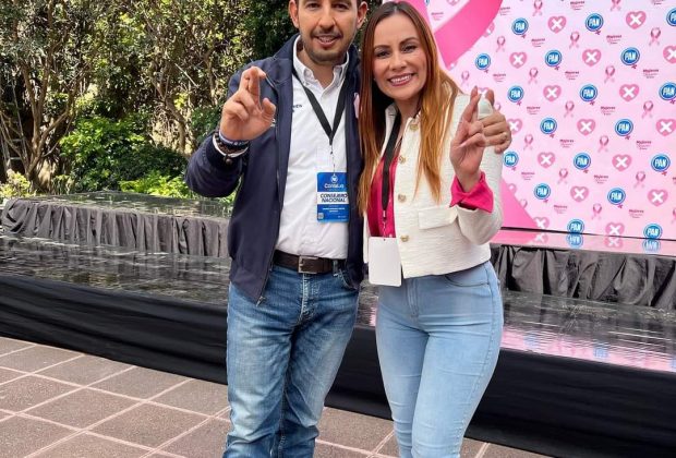 Marko Cortés y diana González