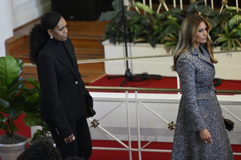 Michelle Obama y Melania Trump