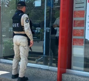 Refuerzan seguridad en instituciones bancarias en estas últimas semanas del año